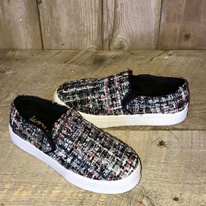 Sam Edelman Lacey Tweed Sneakers Women’s Size 8